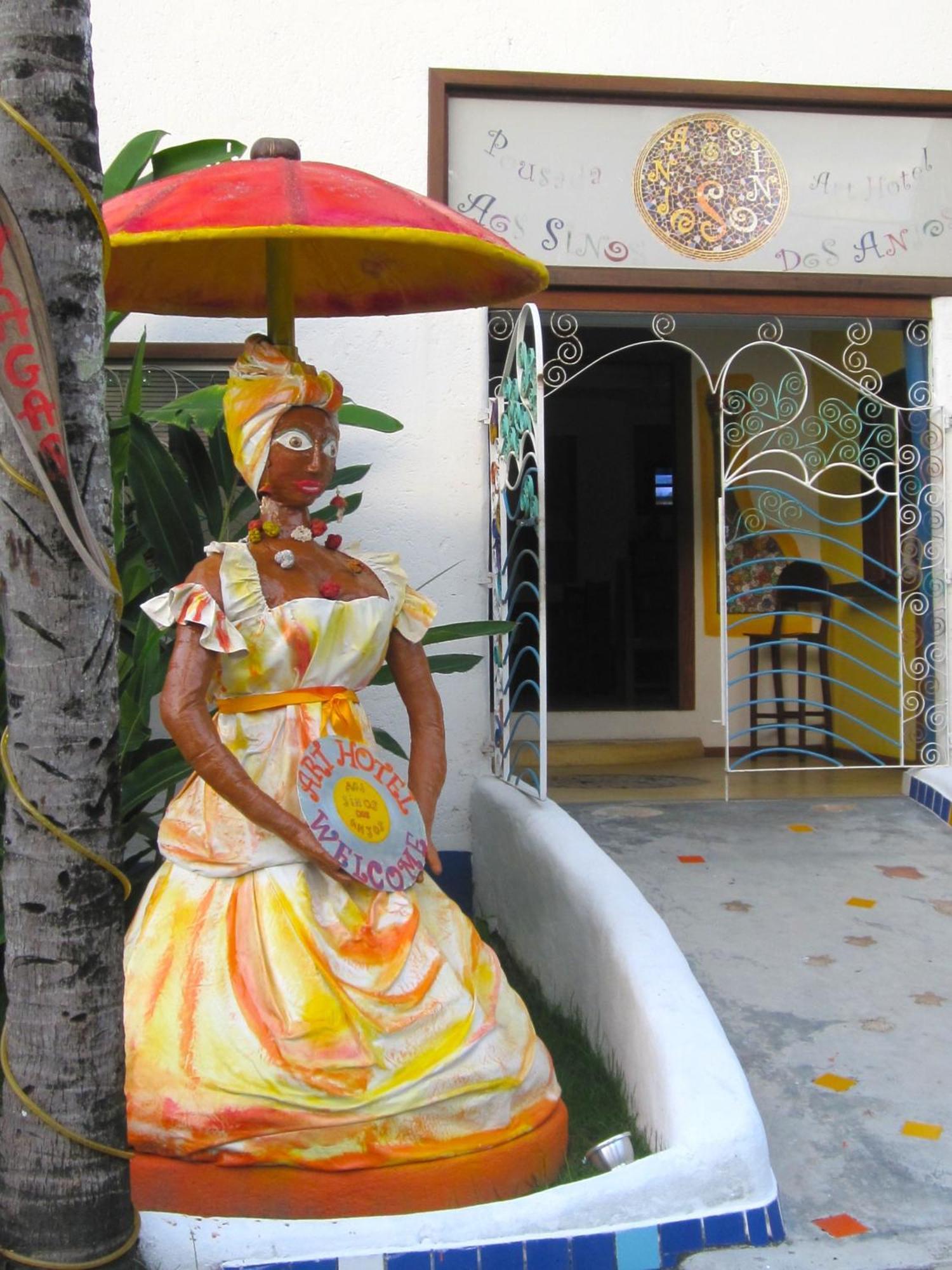 Art Hotel Aos Sinos Dos Anjos Porto Seguro Exterior photo